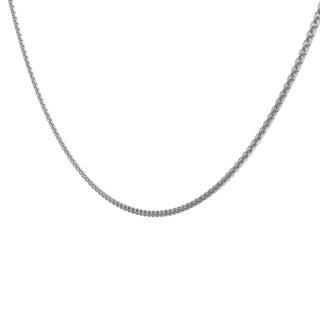 Half Round Box Chain - Sterling Silver