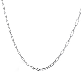 Parallel Ring Chain - Sterling Silver