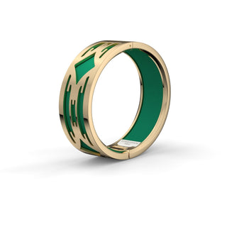 Ikat Bangle - Python Green