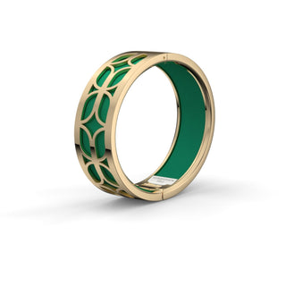 Kawung Bangle - Python Green