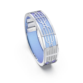 Nanyang Dream Bangle - Gazebo Blue - Sterling Silver