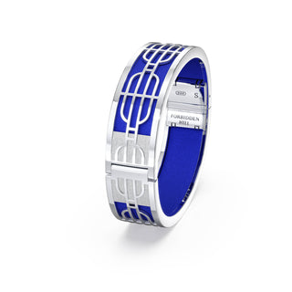 Nanyang Dream Bangle - Royal Blue - Sterling Silver