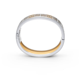 Nanyang Dream Bangle - Shophouse Vanilla - Sterling Silver