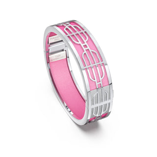 Nanyang Dream Bangle - Guava Pink - Sterling Silver