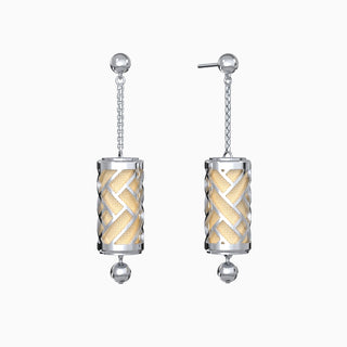 Hue Silk Earrings - Shophouse Vanilla