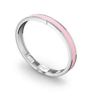 Edge Bangle - Shophouse Pink - Sterling Silver