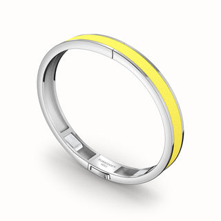 Edge Bangle - Starfruit Yellow - Sterling Silver