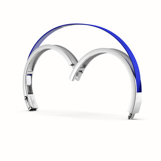 Edge Bangle - Royal Blue - Sterling Silver