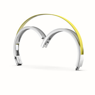 Edge Bangle - Starfruit Yellow - Sterling Silver