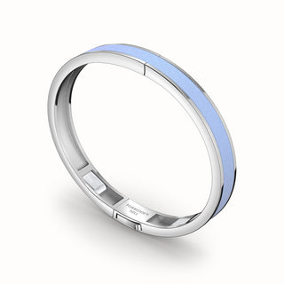 Edge Bangle - Gazebo Blue - Sterling Silver